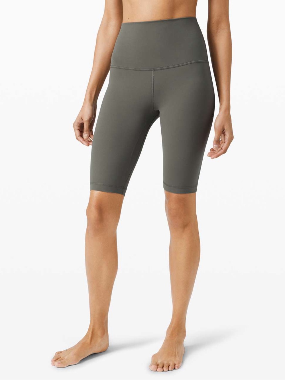 Lululemon Align Super High Rise Short *10"  Green Sage 6